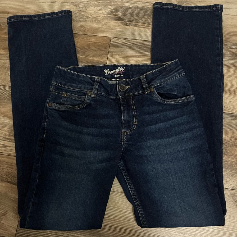 Wrangler bootcut mid rise jeans